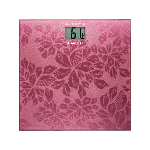 Напольные весы Scarlett SC-217 розовый