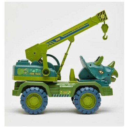 Игровой набор Диномобиль Динокран Трицератопс