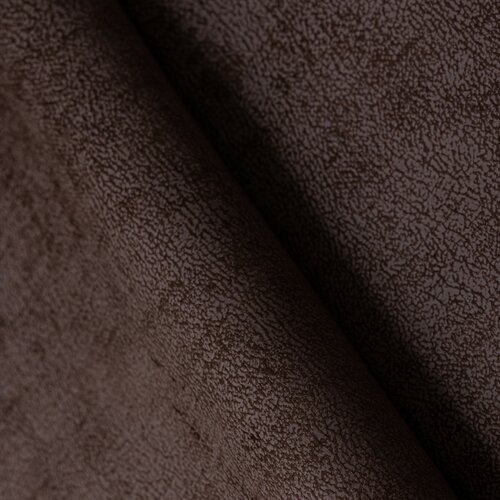 Ткань мебельная отрезная велюр LOTTO 30, темно-коричневый, 100*142см, для обивки мебели, перетяжки, реставрации, штор