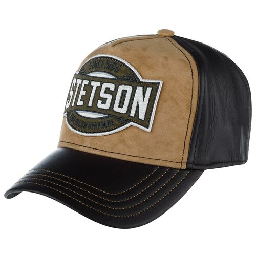 Бейсболка STETSON, размер OneSize, коричневый