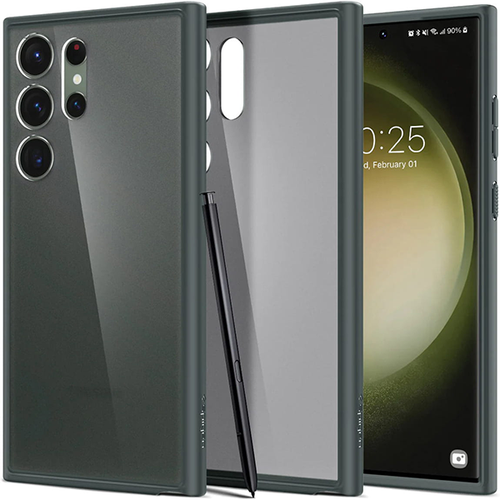 Чехол Spigen Ultra Hybrid для Samsung Galaxy S23 Ultra (ACS06080) зеленый