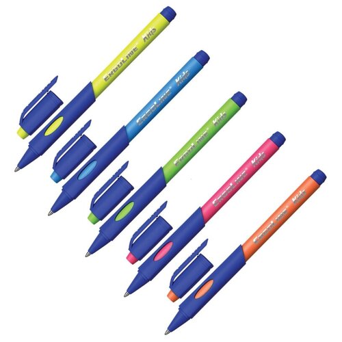 Ручка шариковая ErichKrause ErgoLine Kids, Ultra Glide Technology, синяя