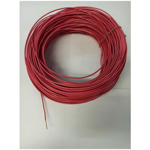 Провод однопроволочный ПУВ ПВ1 1х2,5 красный(смотка из 10 м)