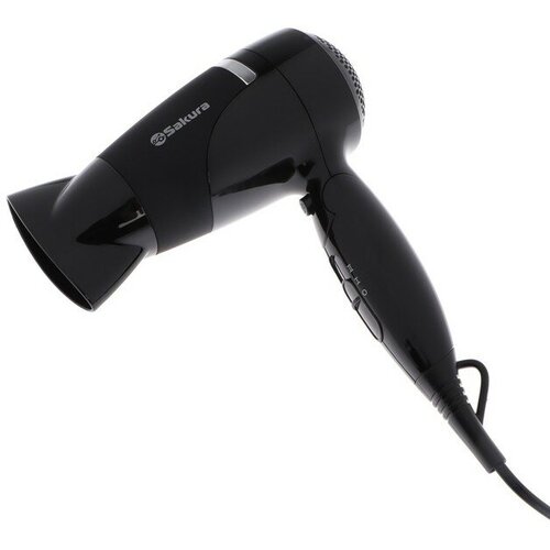 Фен Sakura SA-4040BK 1800 Вт 2 скорости 2 температурных режима концентратор чёрный 1305200₽