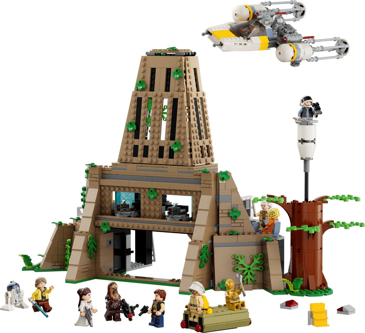 Конструктор LEGO Star Wars 75365 Yavin 4 Rebel Base, 1066 дет.