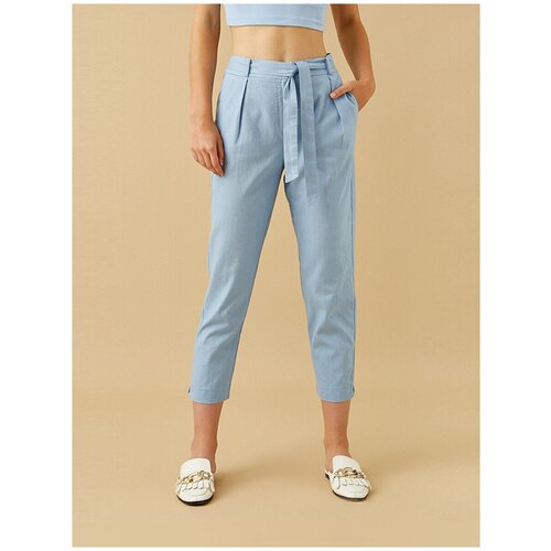 фото Брюки koton women, 1yak42681uw, цвет: marine, размер: 34