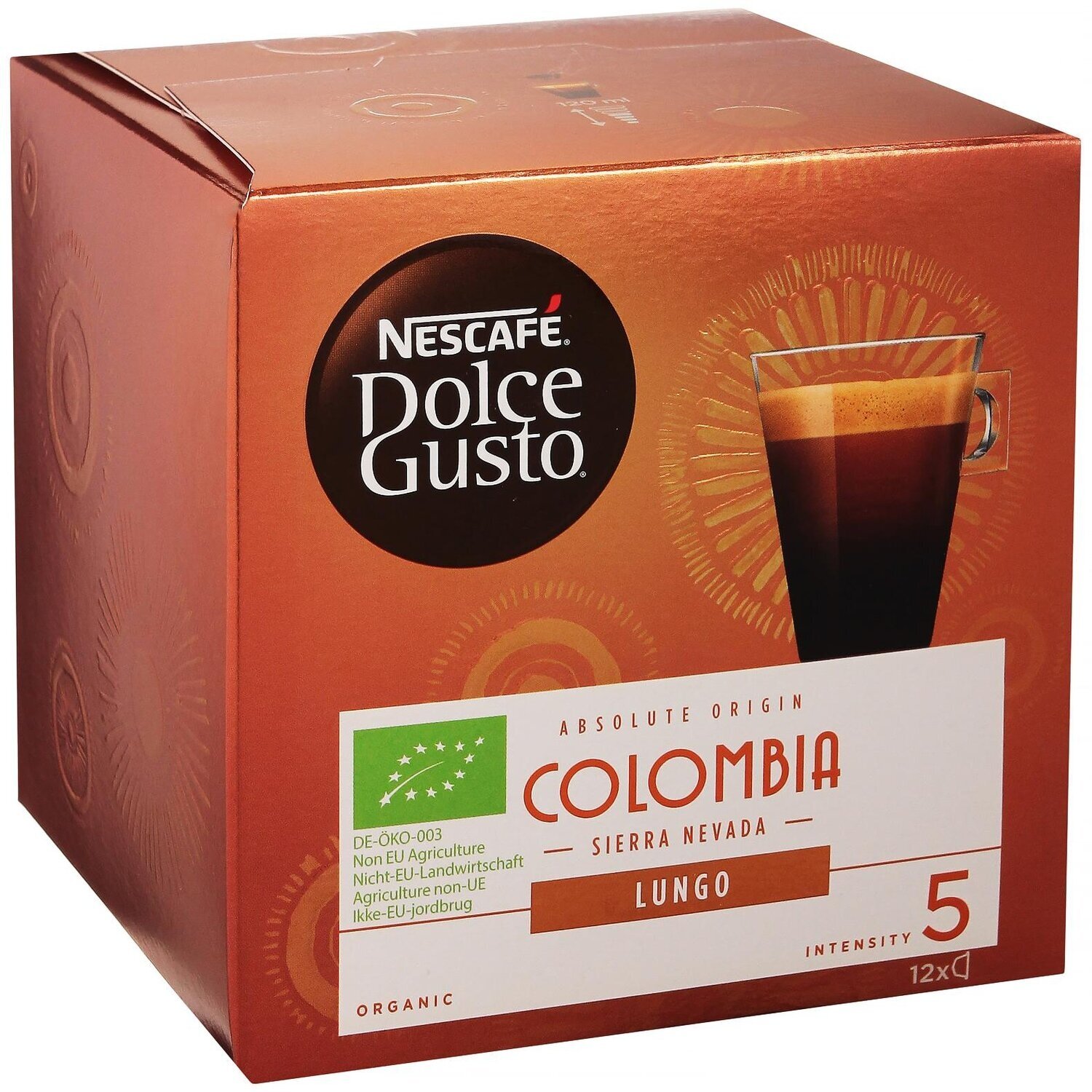 Кофе в капсулах Nescafe Dolce Gusto Lungo Colombia, 12 кап ,1 уп. - фотография № 9