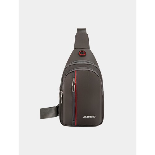 фото Сумка кросс-боди , фактура матовая, серый larry kenneth