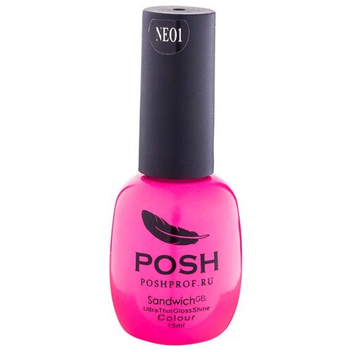 фото Гель-лак POSH Sandwich Gel Neon, 15 мл