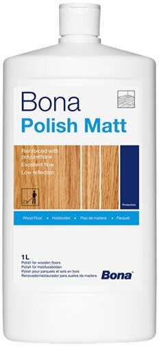 Средство по уходу Bona Polish Matt (Бона Полиш Матт) 1.00л. для паркета матовый