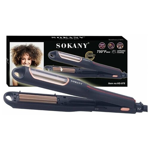 Плойка-гофре Sokany HS-978 с технологией автоматического вращения 250000₽