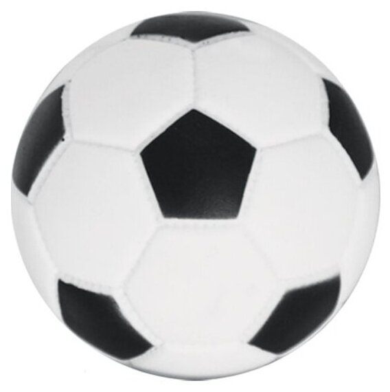 Игрушка для собак Triol из винила "Мяч футбольный", d100мм
