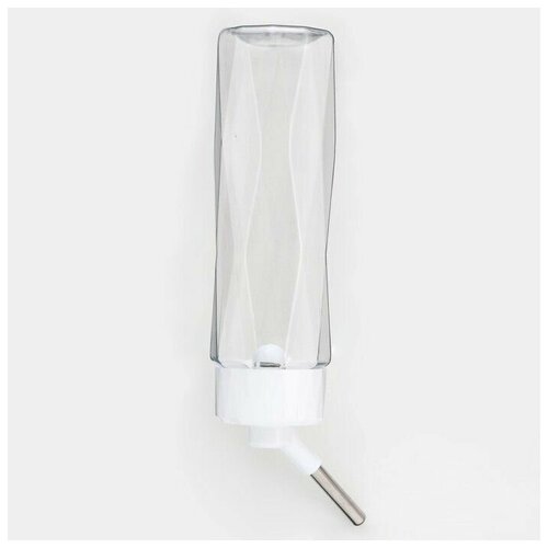 Поилка для животных, 750 мл, крепление-пружинка, белая