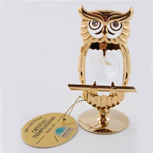 Сувенир Сова с хрусталиками 75 см U-3676 1554₽