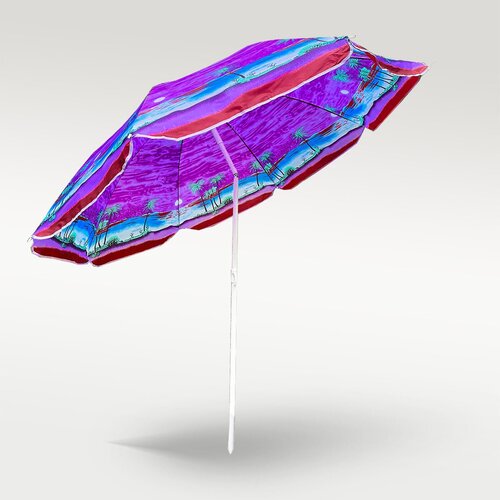 Зонт пляжный Meddo от солнца на море 8201/фиолетовый