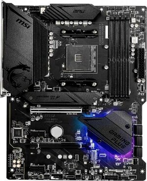 Материнская плата MSI MPG B550 GAMING PLUS Socket AM4 AMD B550 4xDDR4 2xPCI-E 16x 2xPCI-E 1x 6 ATX Retail