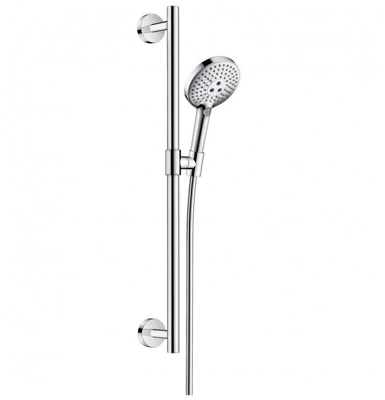 Душевой комплект hansgrohe Raindance Select S 26320000, хром - фотография № 6