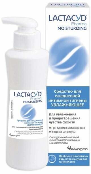 Средство для интимной гигиены Lactacyd 250 мл увлажняющее