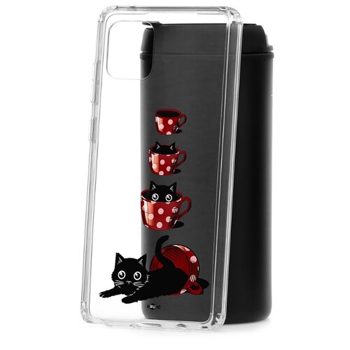 фото Чехол на samsung galaxy note 10 lite kruche print котенок в чашке