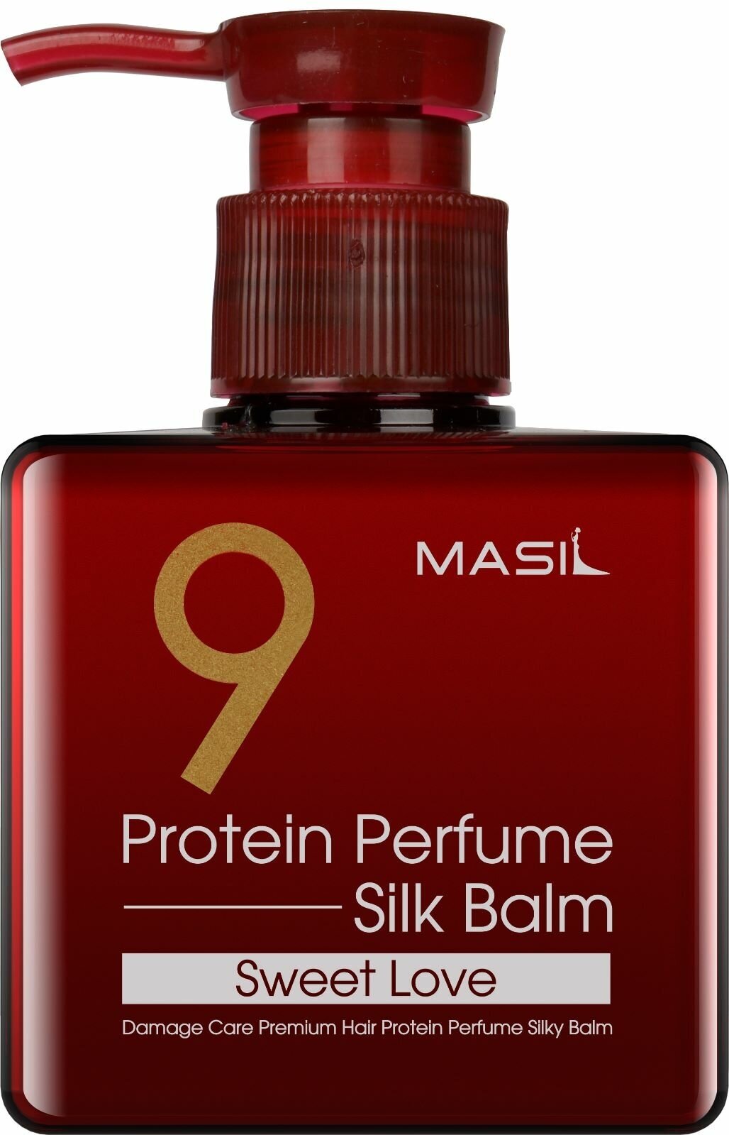 Masil Несмываемый бальзам 9 Protein Perfume Silk Balm SWEET LOVE для поврежденных волос, 180 мл