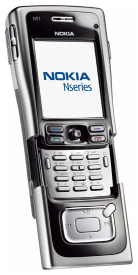 Смартфон Nokia N91, 1 SIM, серебристый