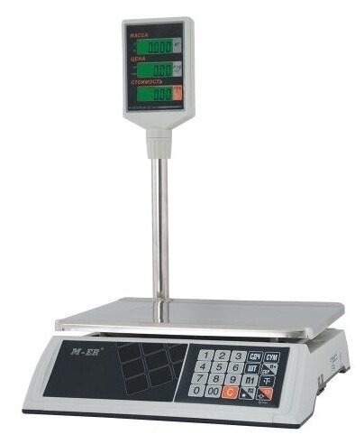 Торговые весы Mertech (Mercury) M-ER 327ACP-32.5 LCD "Ceed"