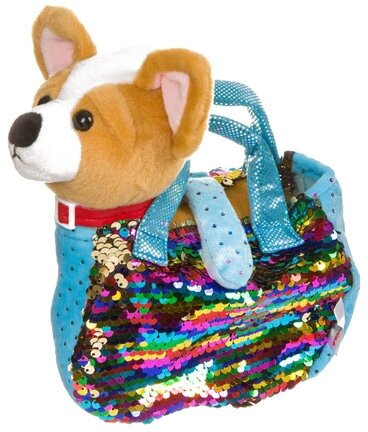 Мягкая игрушка Собака в сумке LEO19-521C/ВВ3969