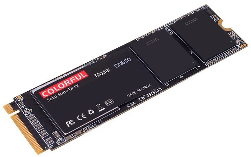 Жесткий диск SSD M.2 2280 128GB Gen3x4, 1500/530, 3D NAND, RTL, черный