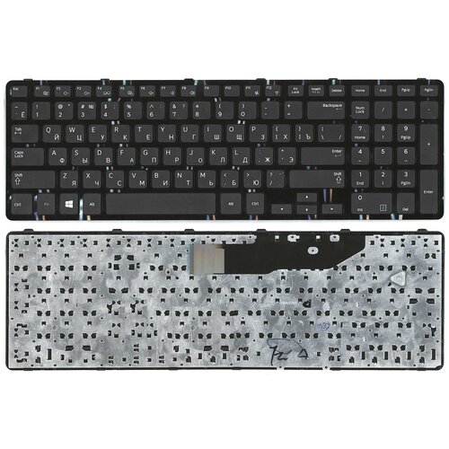 Клавиатура для ноутбука Samsung NP350E7C 355E7C черная рамка черная 3036₽