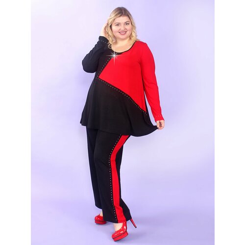 фото Брюки yaber, размер 60-62, черный