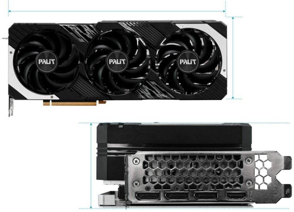 Видеокарта Palit GeForce RTX 4070 (NED4070H19K9-1043A)