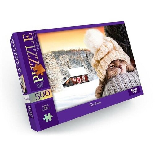 Пазлы картонные «Доброта», 500 элементов