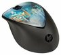 Беспроводная мышь HP H2F43AA X4000 Cowa Bunga Mouse Black-Blue USB