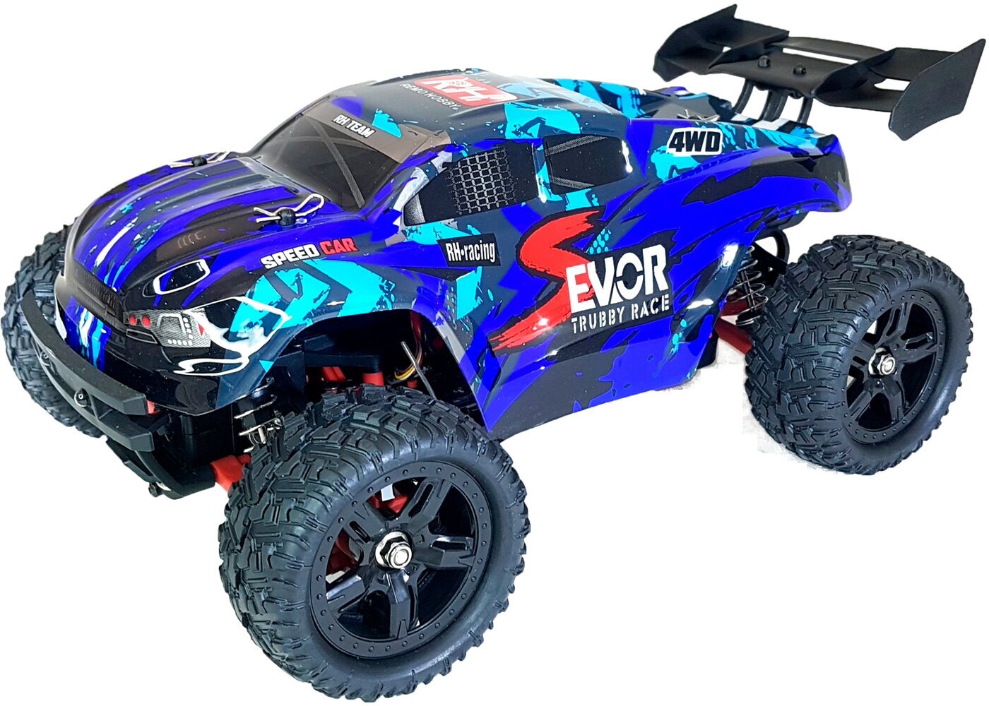 Радиоуправляемый трагги Remo Hobby S-EVOR 4WD 2.4G 1:16 RTR + Li-Ion и зарядное устройство RH1661UPG Blue