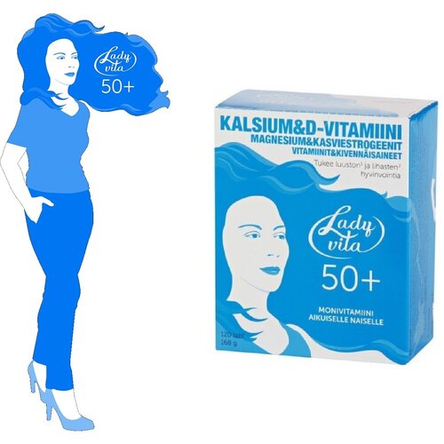 Lady vita 50+ мультивитамины для женщин.