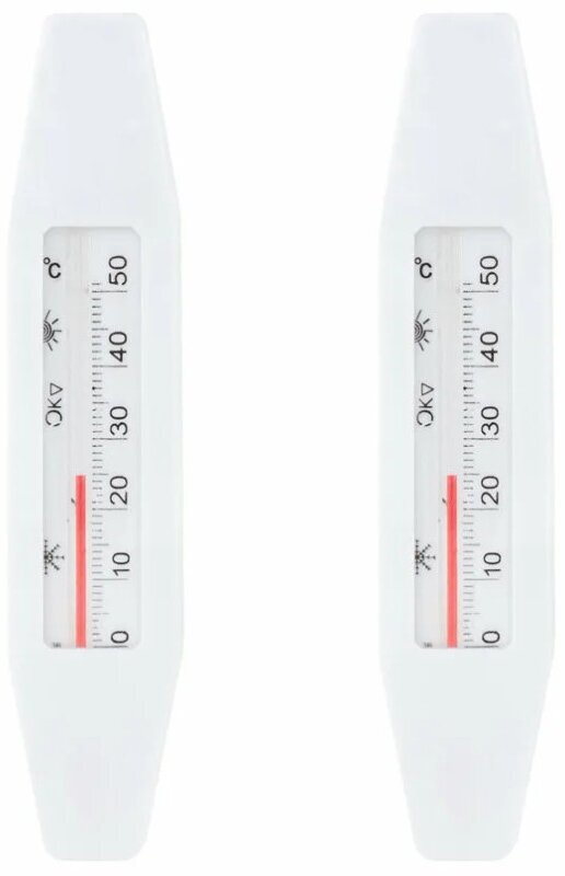 Термометр для воды "Лодочка" ТБВ-1Л (0+ 50 С) 2 шт.