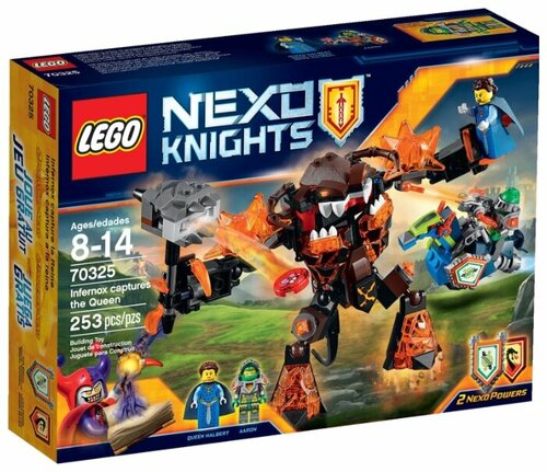 Конструктор LEGO Nexo Knights 70325 Инфернокс захватывает Королеву, 253 дет.