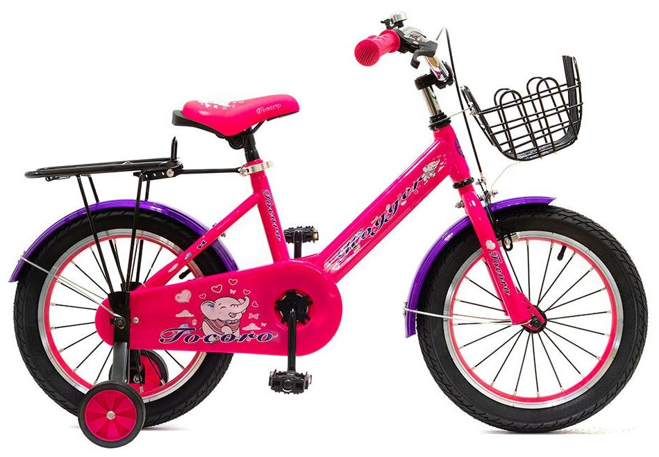 Велосипед детский 16" Hogger TOCORO розовый