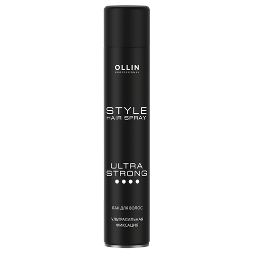 Ollin Ollin Style Лак для волос ультрасильной фиксации (Лак для волос ультрасильной фиксации), 500 мл
