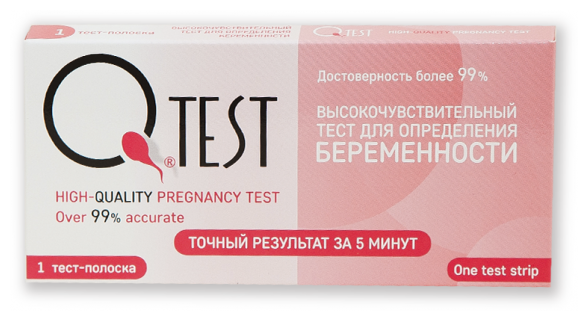 Тест Qtest для определения беременности