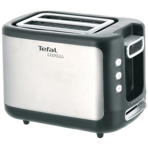 Тостер Tefal TT365031, 850 Вт, 7 режимов прожарки, 2 тоста, серебристо-чёрный