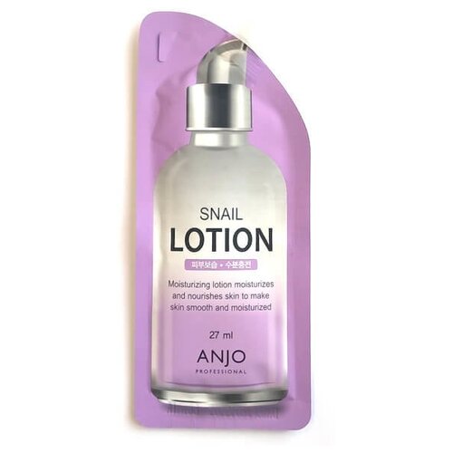 Anjo Professional Лосьон с экстрактом муцина улитки, 27 мл