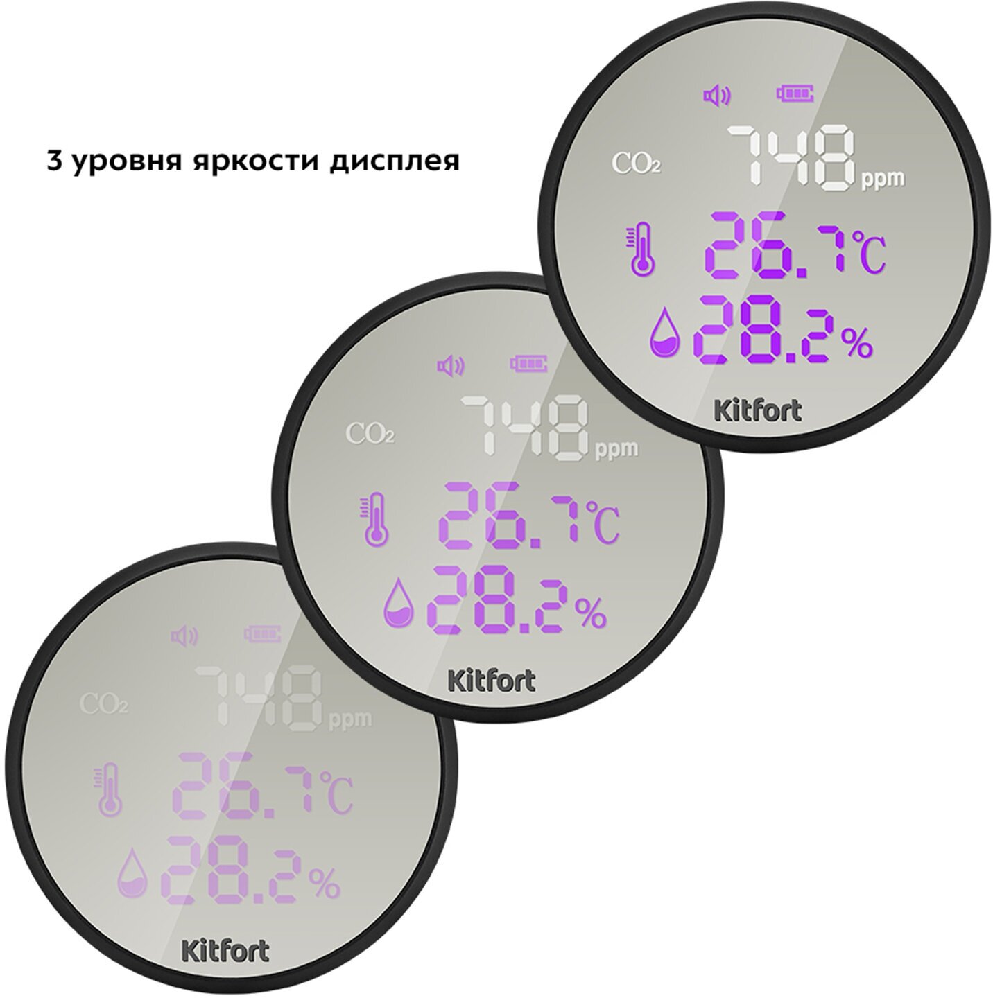 Датчик CO2 Kitfort КТ-3345