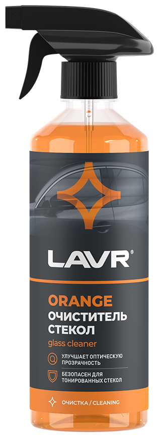 Очиститель для автостёкол LAVR Glass Cleaner Orange Ln1610