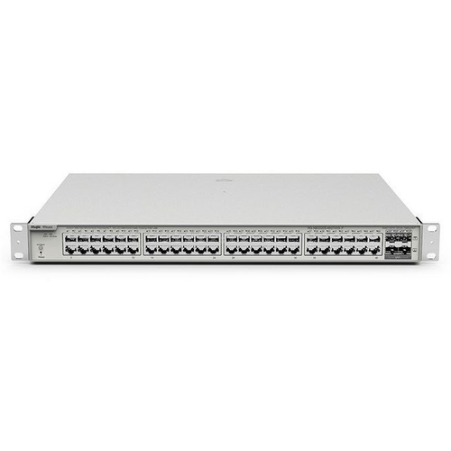 Ruijie Reyee 48-Port Gigabit L2+ Managed Switch,48 Gigabit RJ45 Ports,4 SFP Ports,19-inch Rack-mountable Steel Case, Static Routing