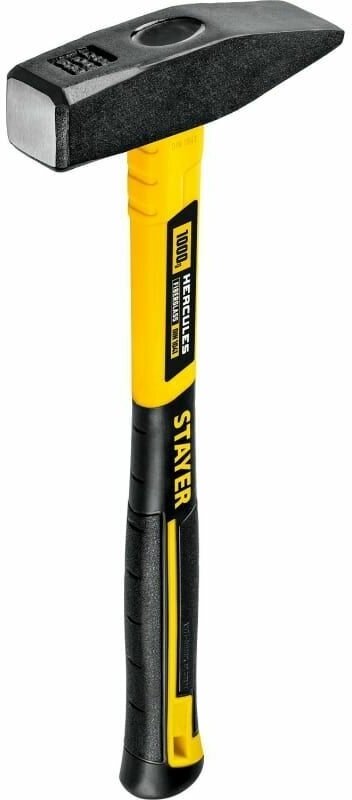 фото STAYER Hercules 1000 г молоток слесарный с фиберглассовой рукояткой