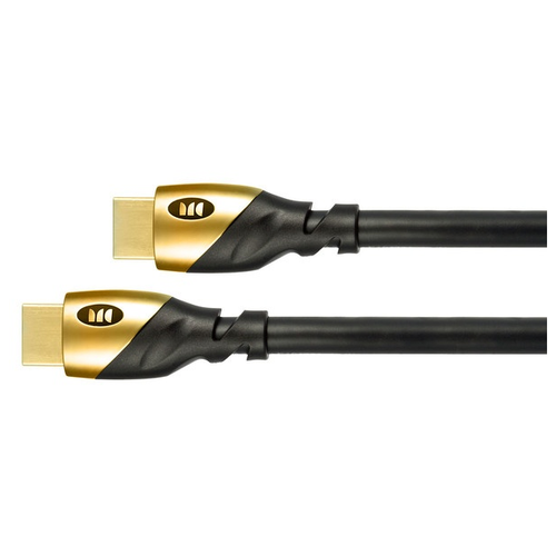 Кабель Monster UHD Gold HDMI - HDMI, 1.2 м, черный