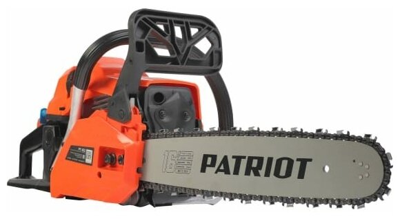 Пила цепная бензиновая PATRIOT PT 452, 3,4л. с, шина 16", Easy Start, шт PATRIOT