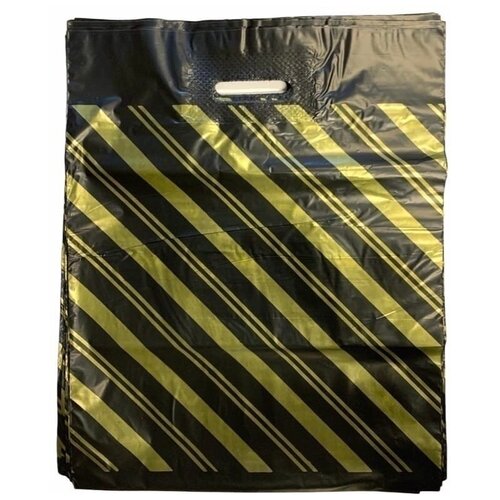 Сумка-пакет полиэтиленовый с прорубной ручкой 100 шт 652₽