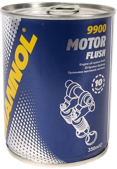 Жидкость для промывки двигателя (350 мл) MOTOR FLUSH 10 мин. (9900) MANNOL 2100/1